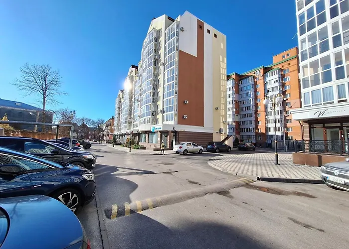 Серце Полтави Двокімнатна Студія У Центрі Міста Мережа Alex Apartments Документи Для Відряджень Безготівковий Розрахунок